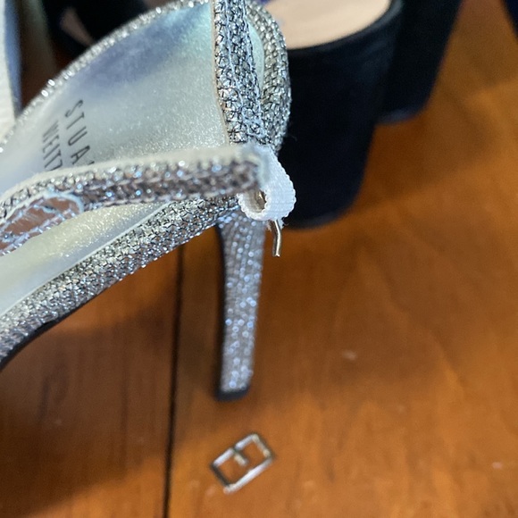 Silver beautiful sandals! - Picture 3 of 3